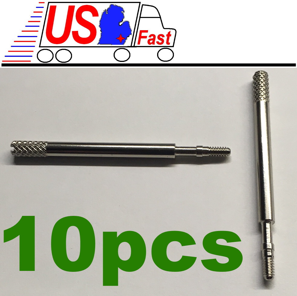 Lot10Metal DB TMS/Thumb Screws Serial/9/25/Parallel/VGA/SVGA for Cable/Cord/Wire
