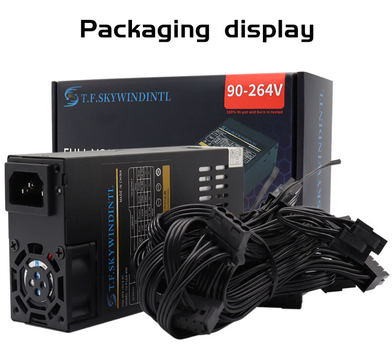 400W PC Flex Power Supply For Enhance 7140B Modular PSU Small 1U Computer Parts
