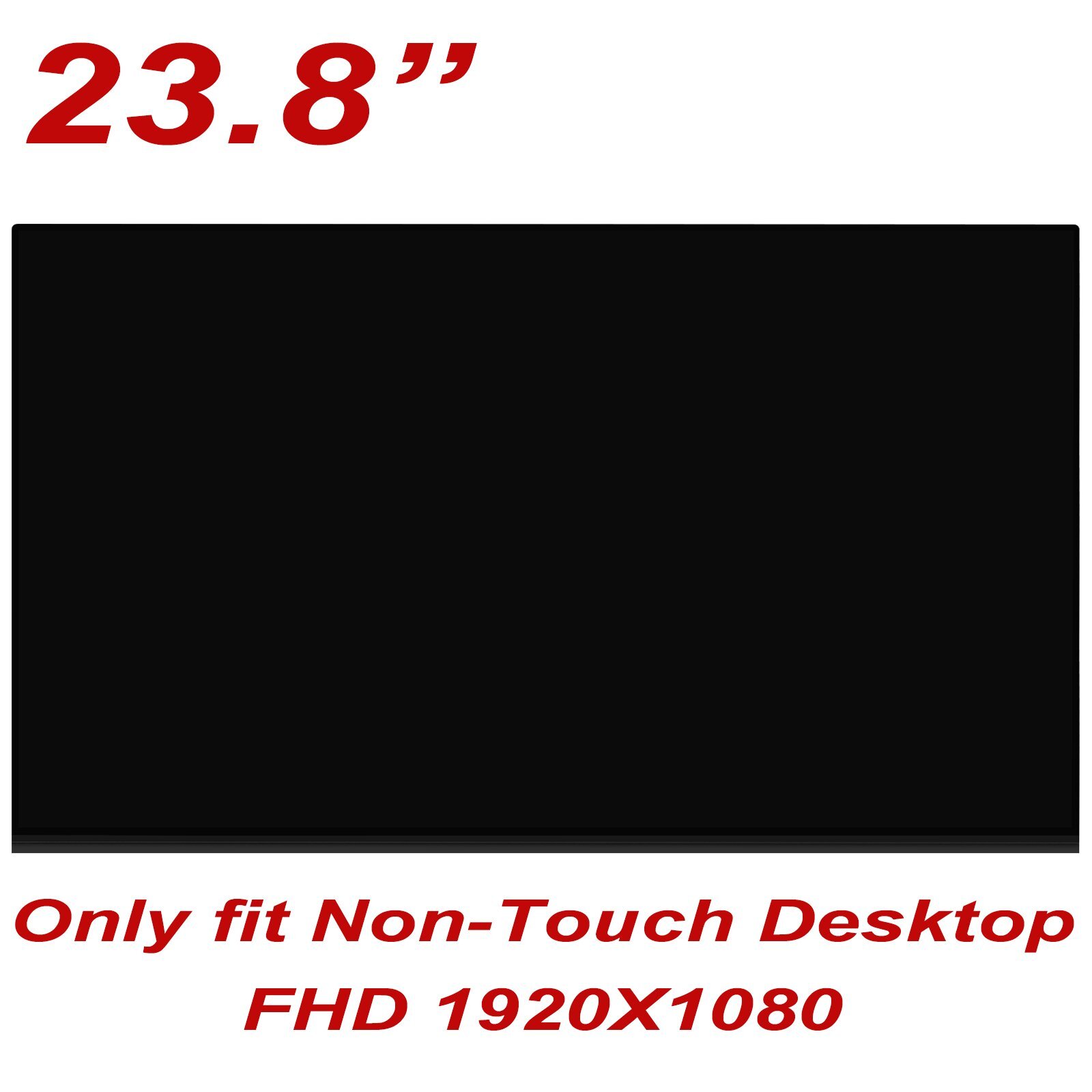 LED LCD Display Screen Replacement MV238FHM-N20 923631-001 23.8″ FHD 1080P A+