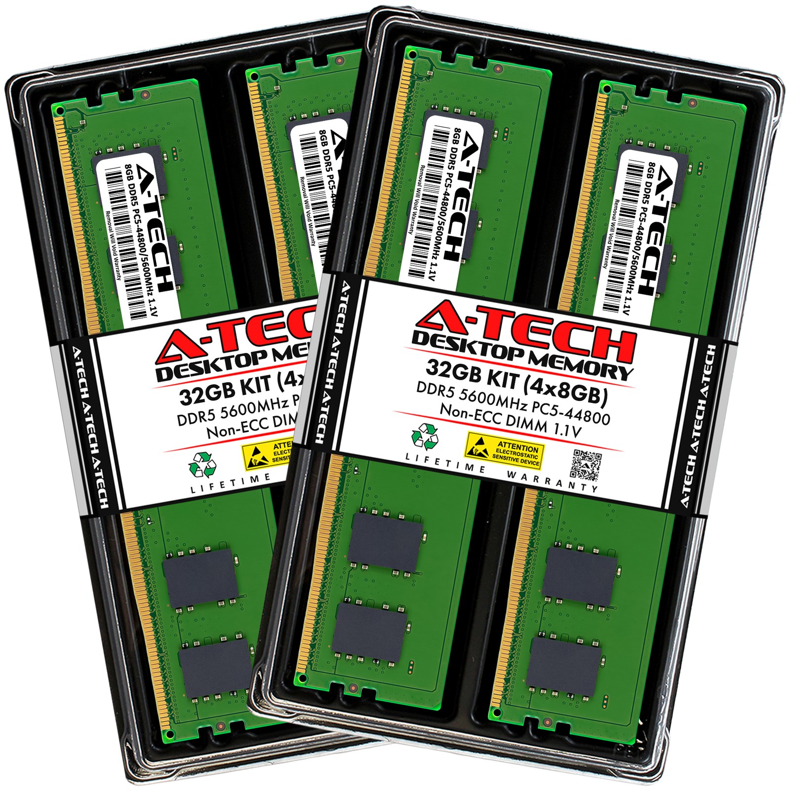 32GB 4x 8GB DDR5-5600 Acer Predator Orion 5000 PO5-655 7000 PO7-650 Memory RAM