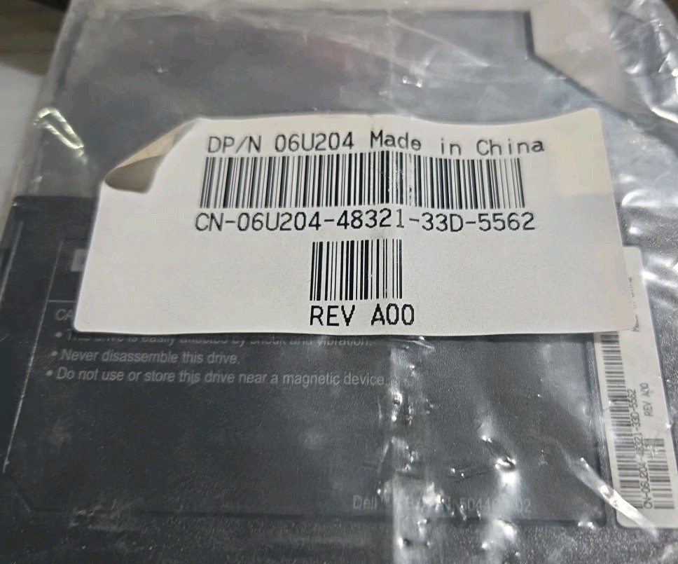 Dell 24X CD-ROM Module LBL P/N 5044D A02 Replacement