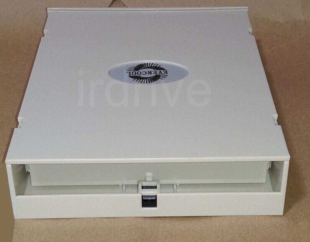 New Evercool Desktop PC Case Front 5.25″ Drive Bay Beige Panel Storage Drawer