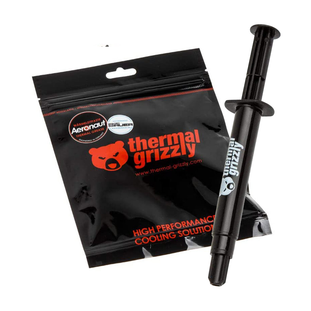 Thermal Grizzly TG-A-015-R Aeronaut Thermal Grease Paste – 3.9 Grams