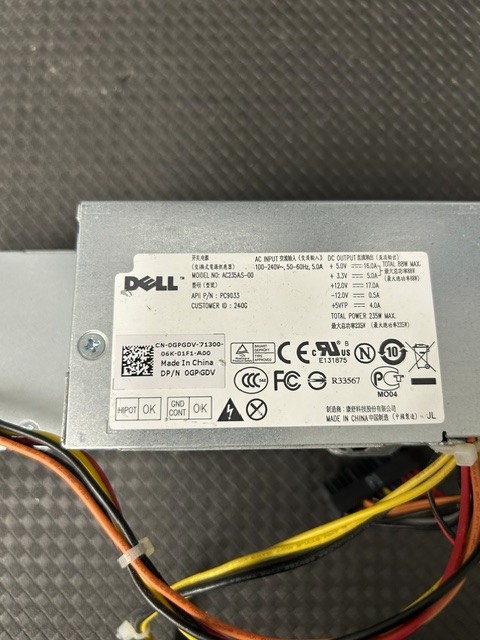 Dell AC235AS-00 235 W Desktop PC Power Supply
