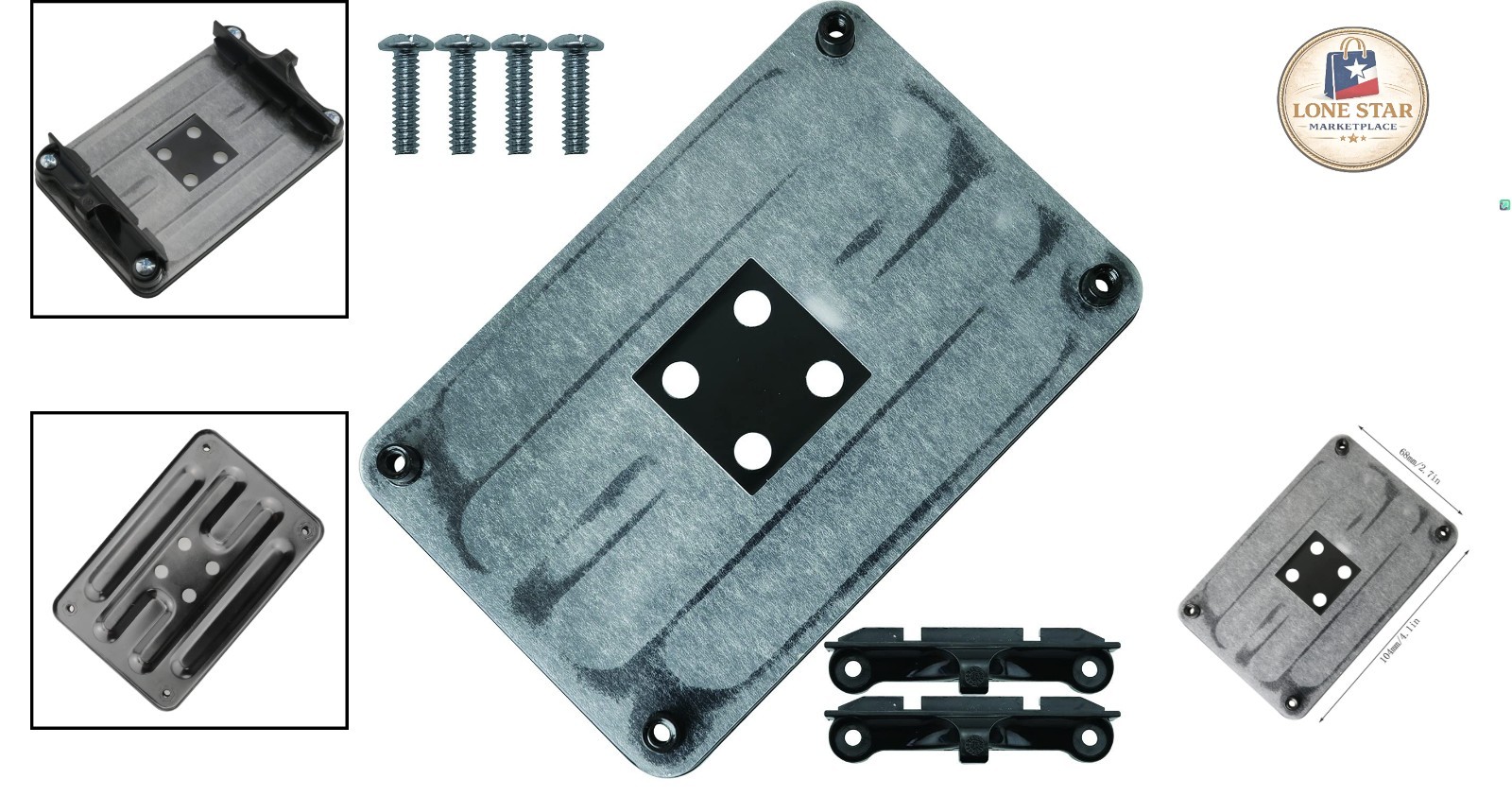 Durable AM4 CPU Heatsink Bracket for Optimal Cooling and Easy Installation