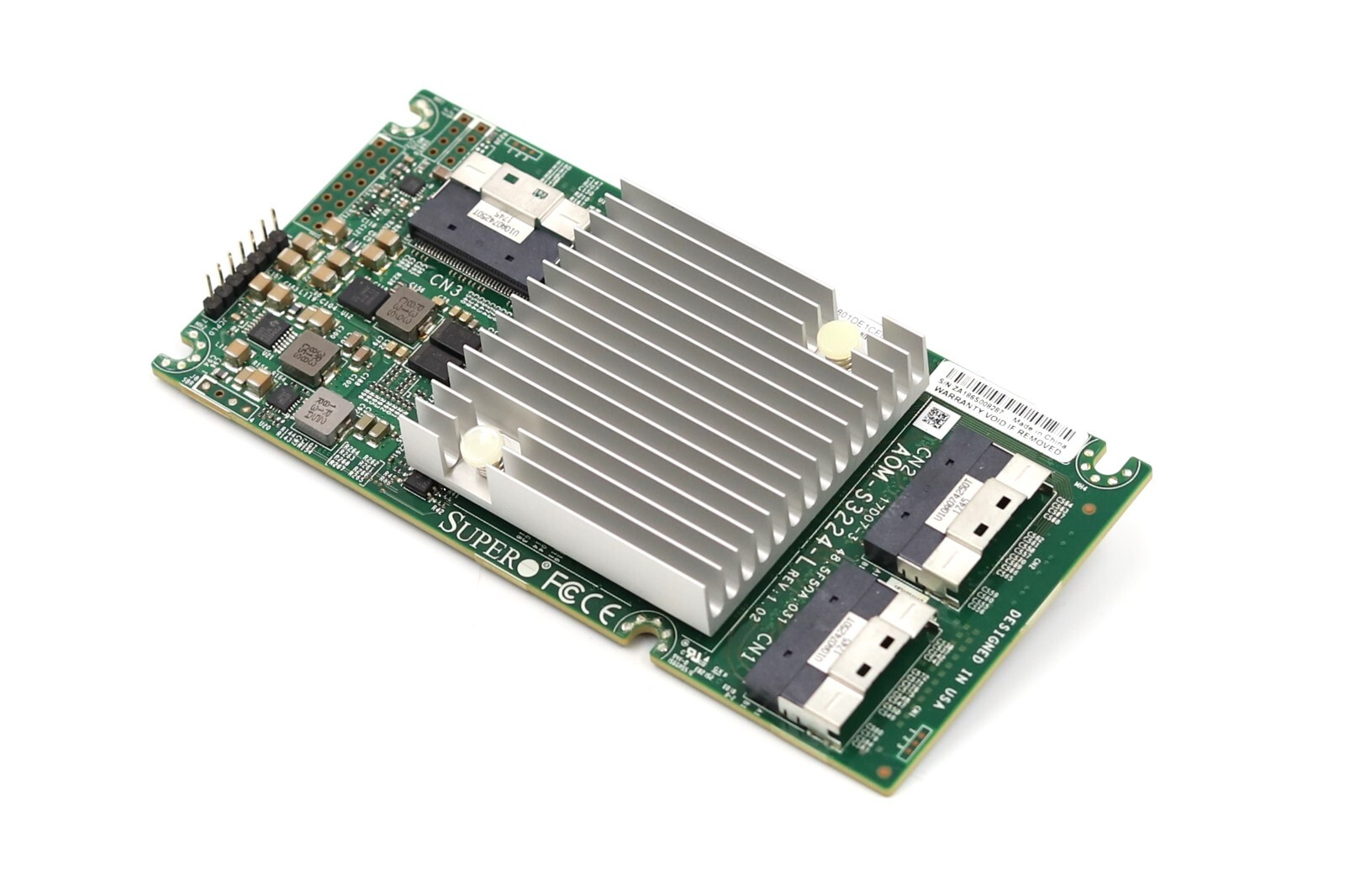 SuperMicro 24-Port 12Gb/s PCIe SAS3 Mezzanine Card P/N: AOM-S3224-L Tested