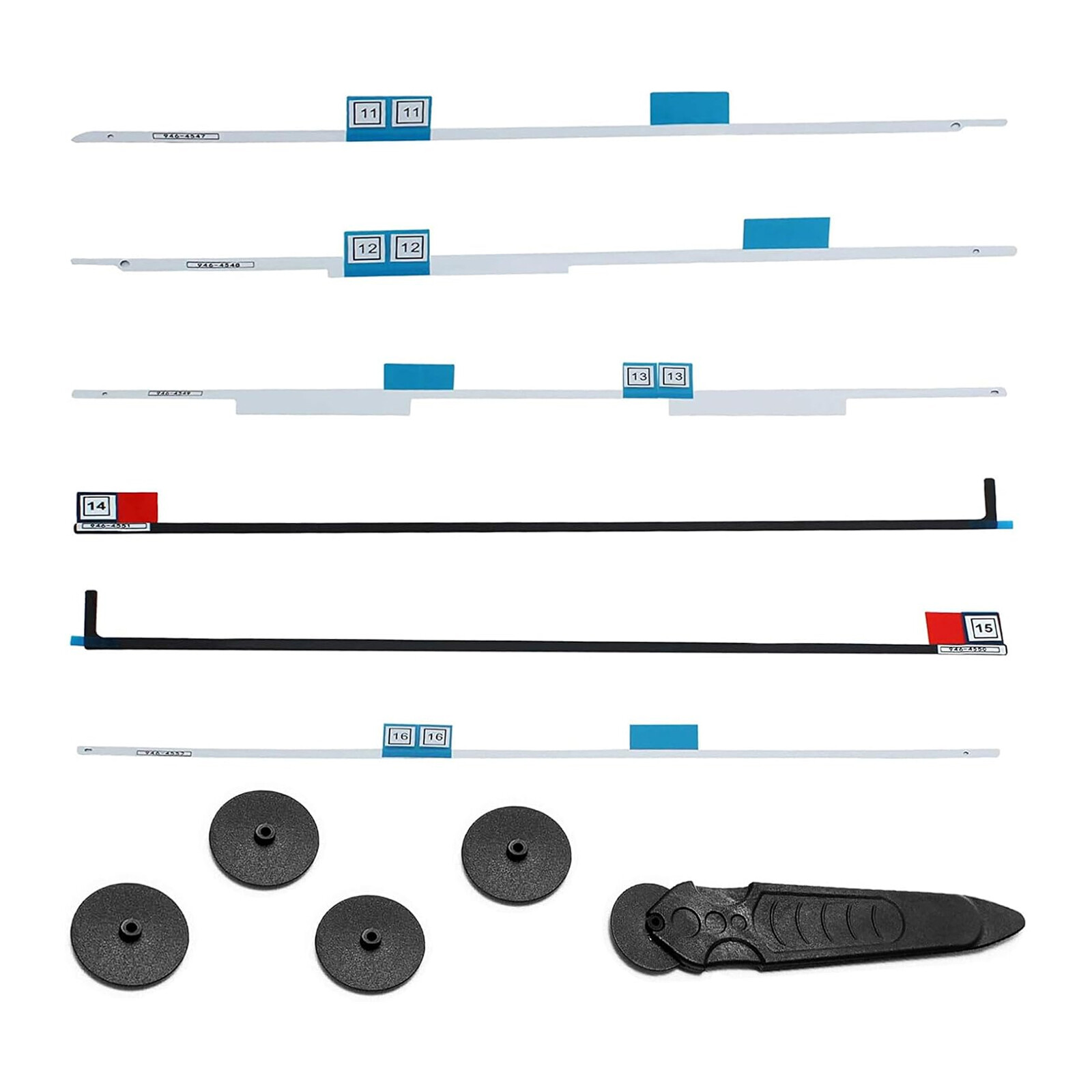 For iMac 27″ A1419 21.5″ A1418 LCD Screen Adhesive Tape Strip Sticker+Wheel Tool