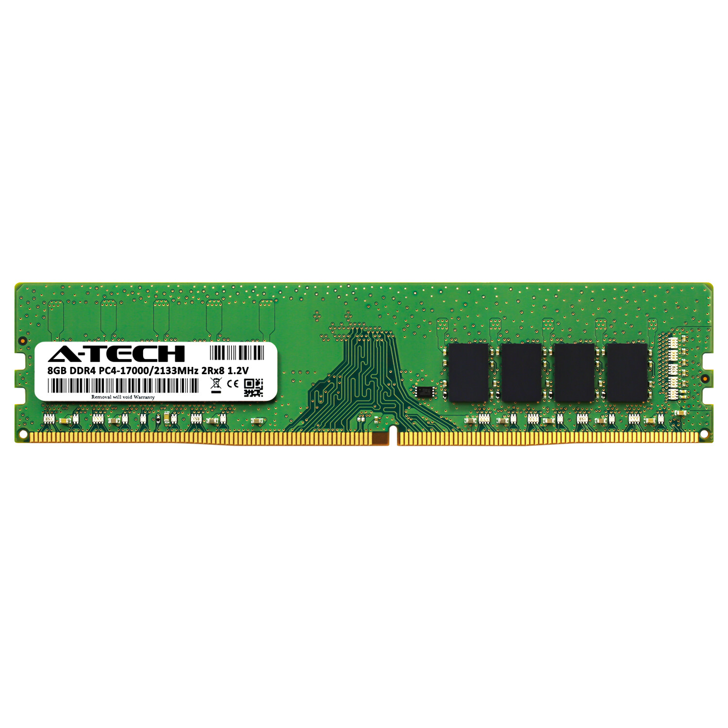 Kingston KVR21N15D8/8 A-Tech Equivalent 8GB DDR4 2133 17000 Desktop Memory RAM