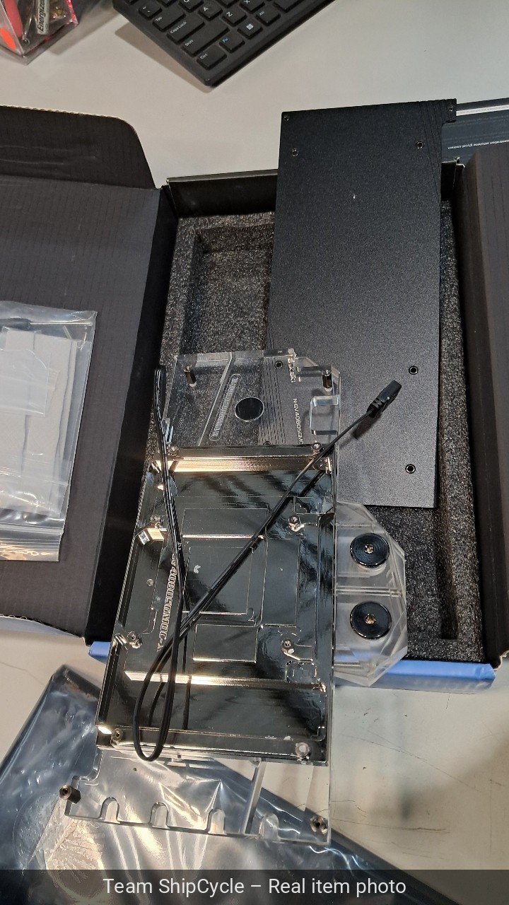 Bykski Full Coverage GPU Water Block and Backplate For GIGABYTE GeForce G2U