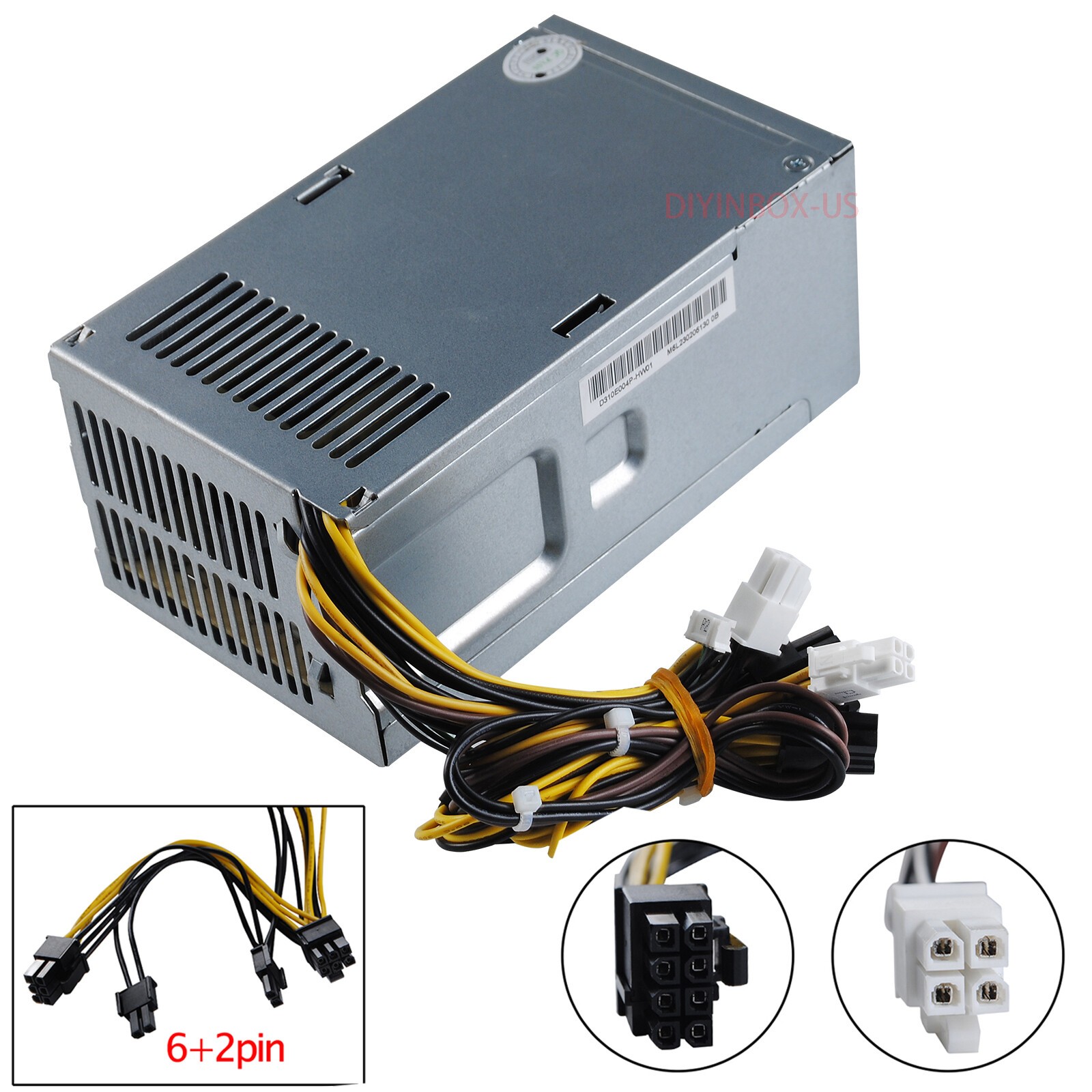 310W Power Supply Fo HP ProDesk 280 288 G3 MT PSU DPS-310AB-1A PCG007 901772-004