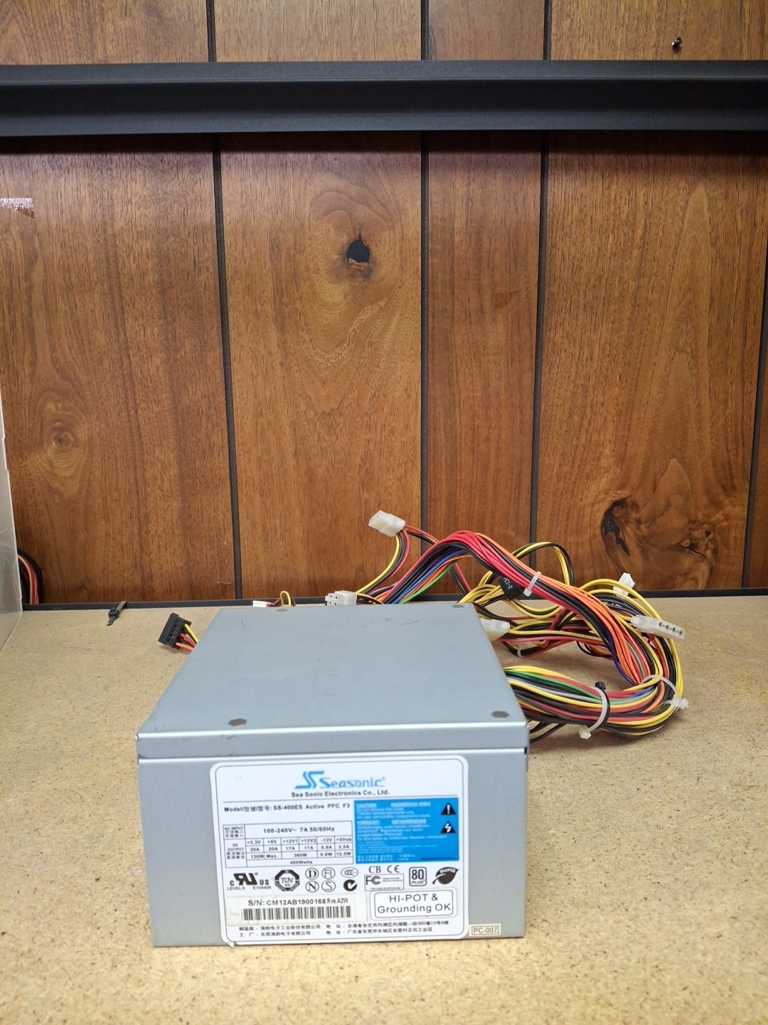 SeaSonic SS-400ES 400W Power Supply
