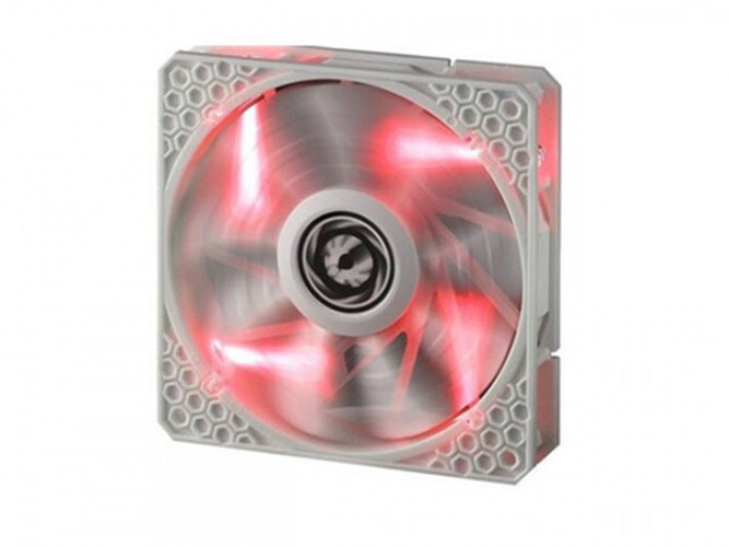 bitfenix Spectre Pro All White Red LED 120mm Fan New Sealed BFF-WPRO-12025R-RP