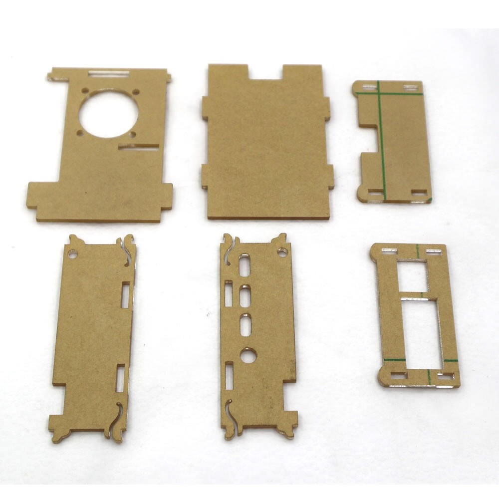 Raspberry Pi 4 Model B Clear Acrylic Case Enclosure Box Kit with Cooling Fan US