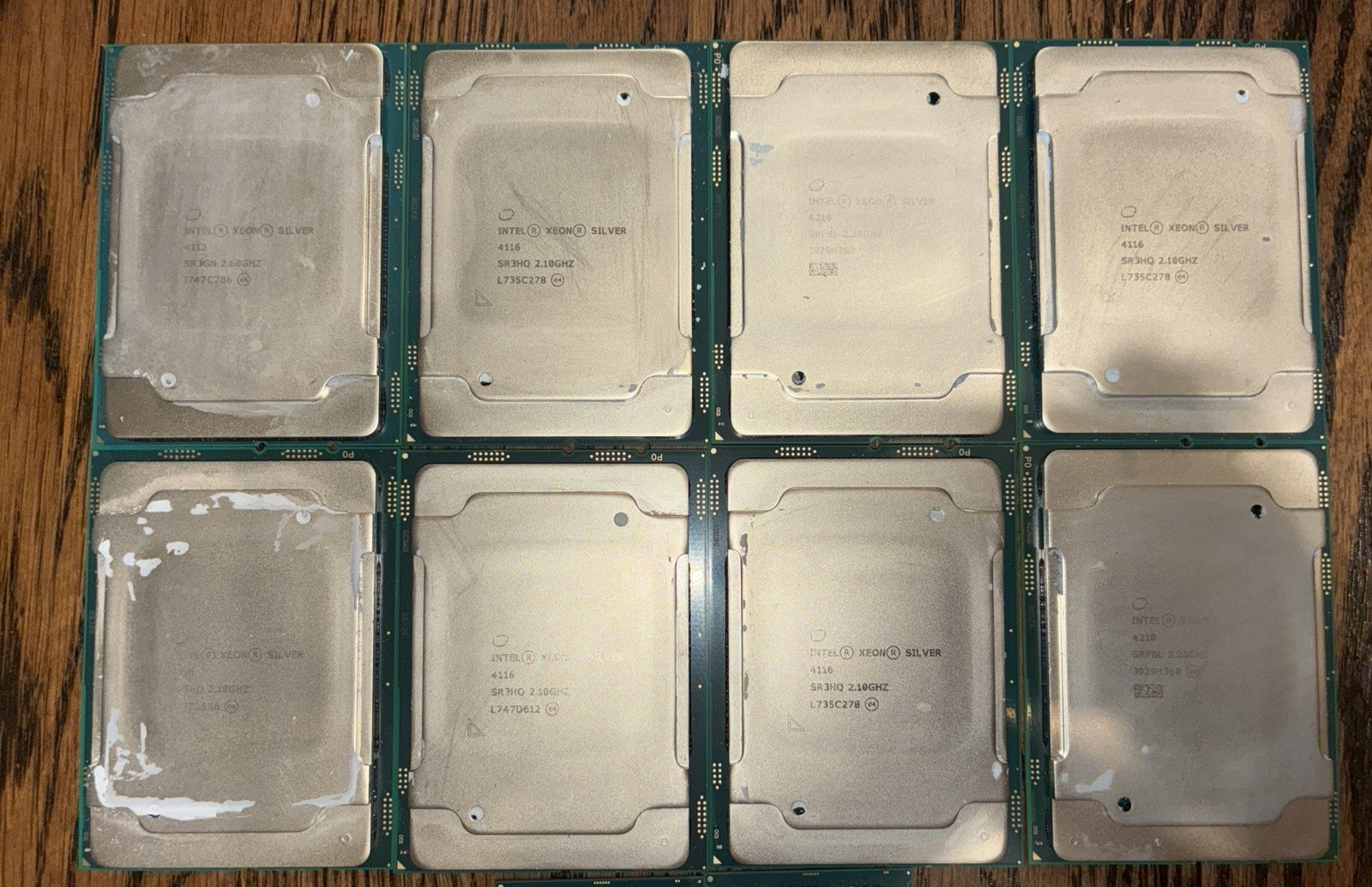 Intel Xeon Processor Mix CPU E3-1245v6 E5-2640v4 Silver 4210 + More Lot of 23