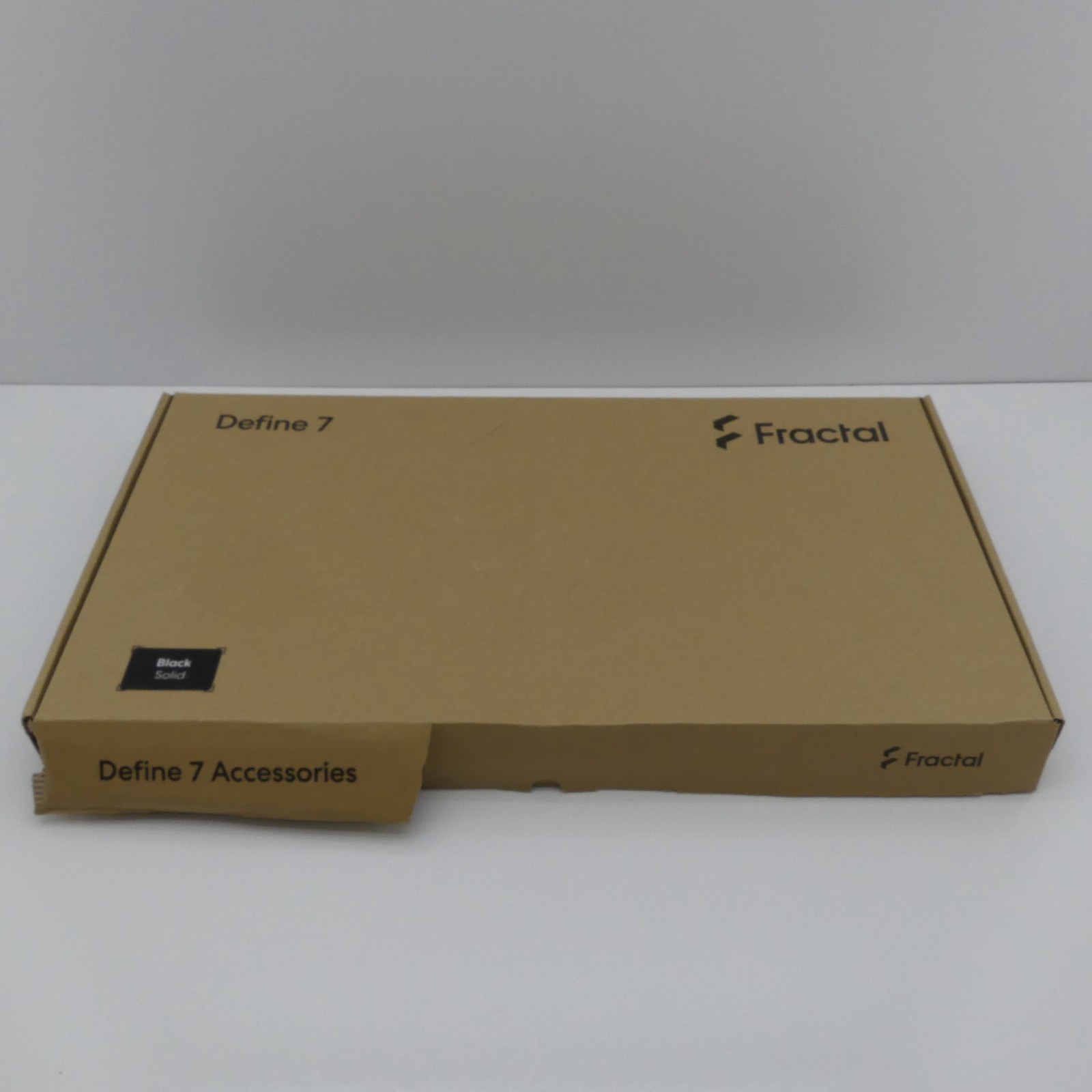 Fractal Define 7 Accessories Box Black Solid PC Case Parts – See desc