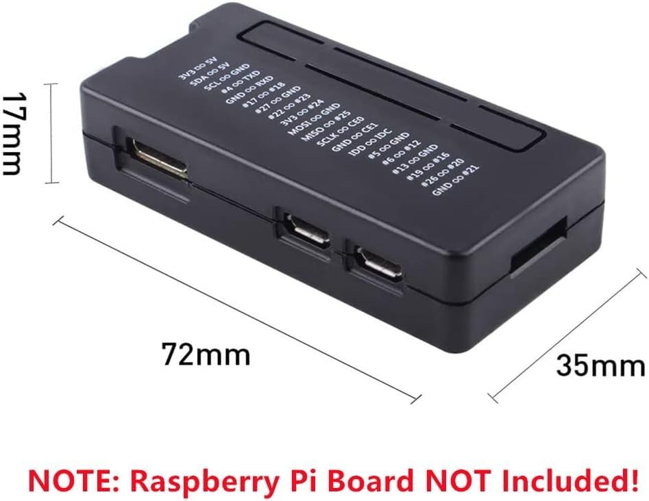 Raspberry Pi Zero 2 W Case Kit with Raspberry Pi Zero 2 W Case Power Supply