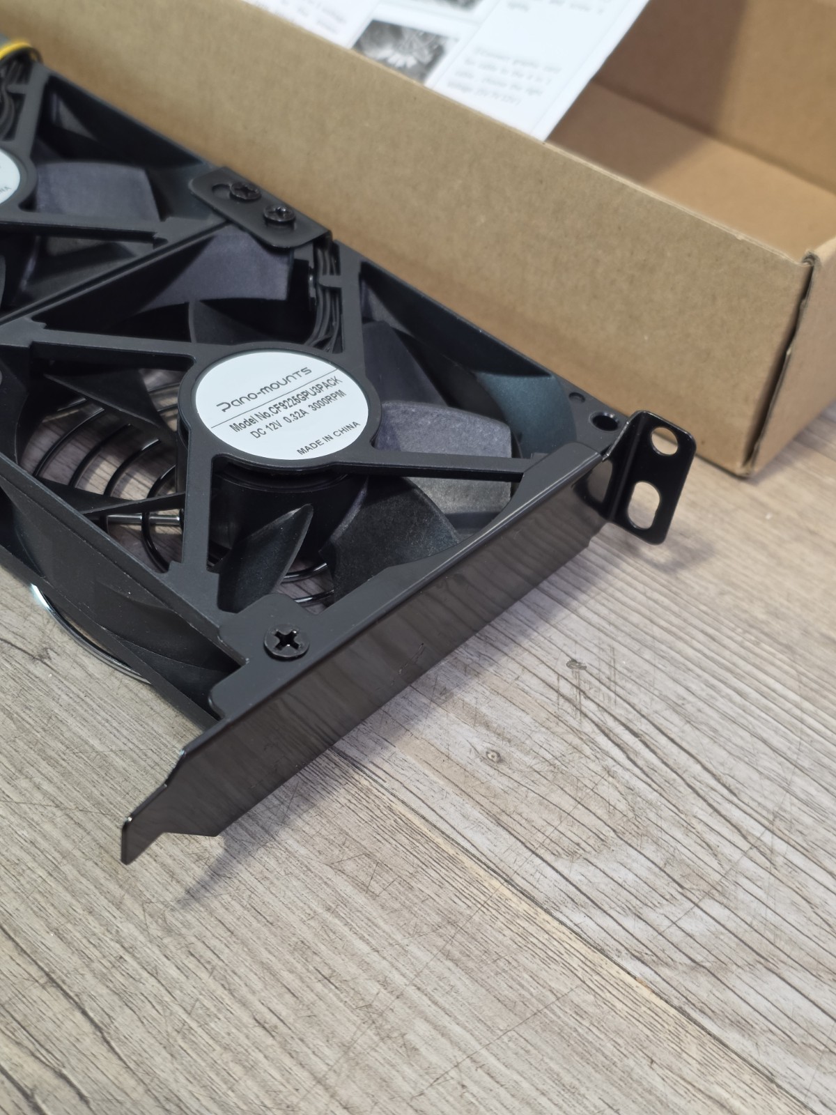 Pano Mounts Graphics Card Cooler Triple Fan – 12V 3000rpm