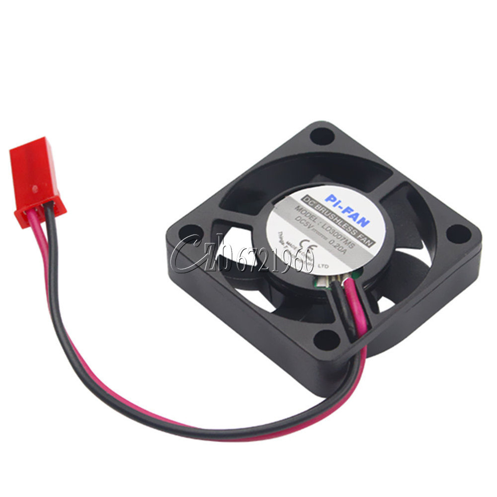 5V 0.2A Cooling Cooler Fan for Raspberry Pi Model B+ / Raspberry Pi 2/3 New