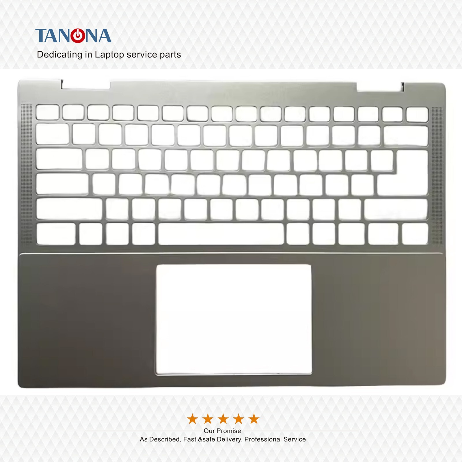 New 0MF0F1 For Dell Inspiron 14 5430 5435 Palmrest Upper Case KB Bezel C Shell