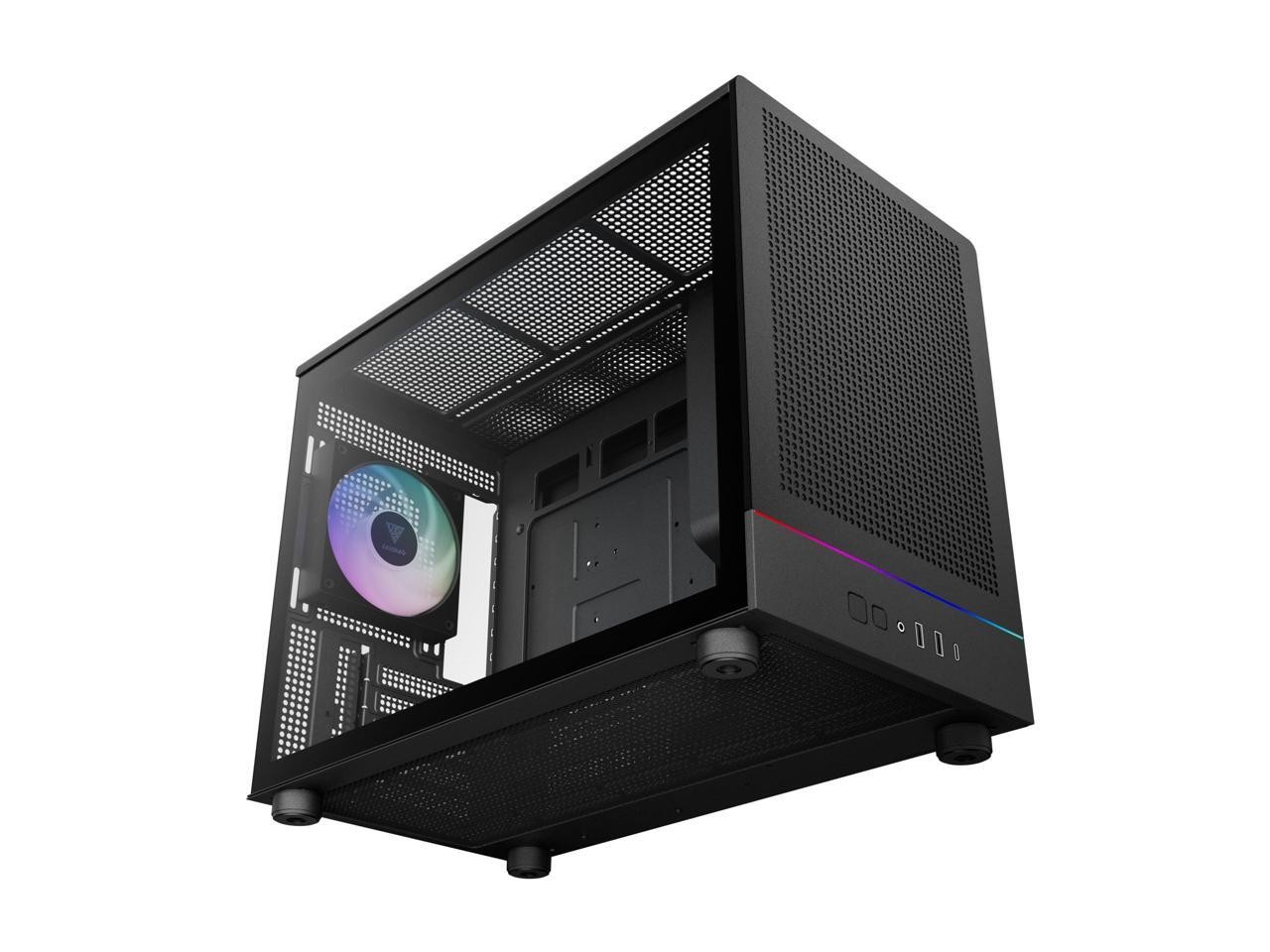 Gamdias ATHENA M4M mini ITX, mATX, micro mesh small form factor PC case, include