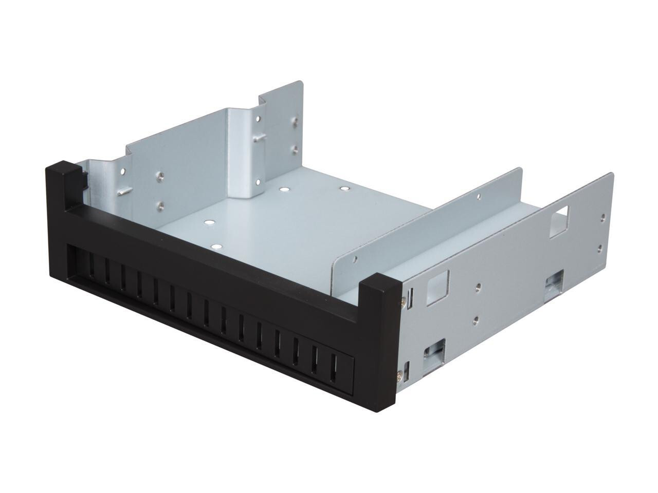 5.25″ Mounting Bracket Computer Case Adapter for Slim CD/DVD 2.5″ SSD 3.5″ HDD