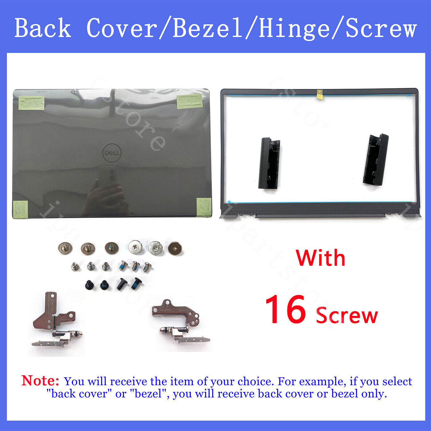 Lid Back Cover/Front Bezel/Hinge/Hg Cv For Dell Inspiron 15 3510 3511 3515 3520