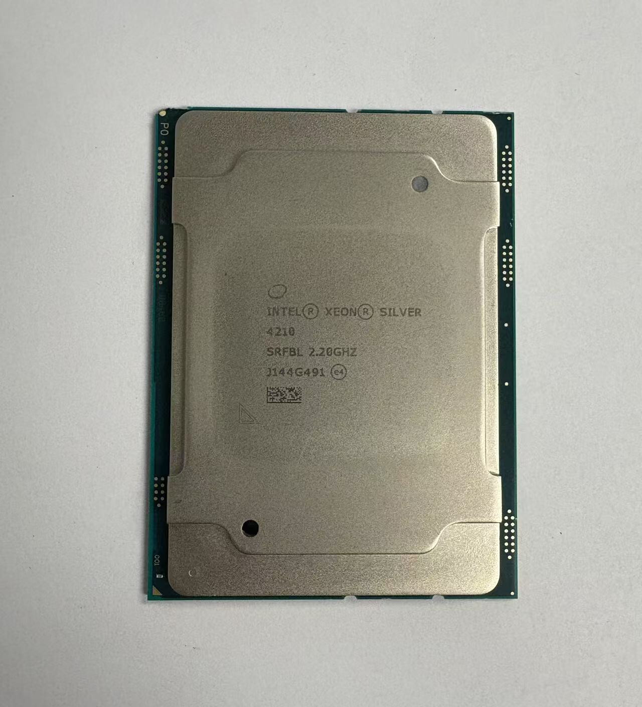 AS IS – Intel Xeon Silver 4210 2.2GHz 10-Core LGA3647 Server CPU SRFBL READ!!
