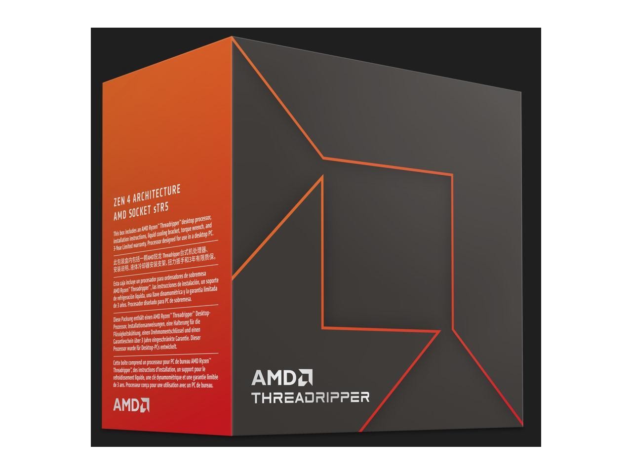 AMD Ryzen Threadripper 7960X 350W SP6 – 24-Core/48-Threads – 100-100001352WOF