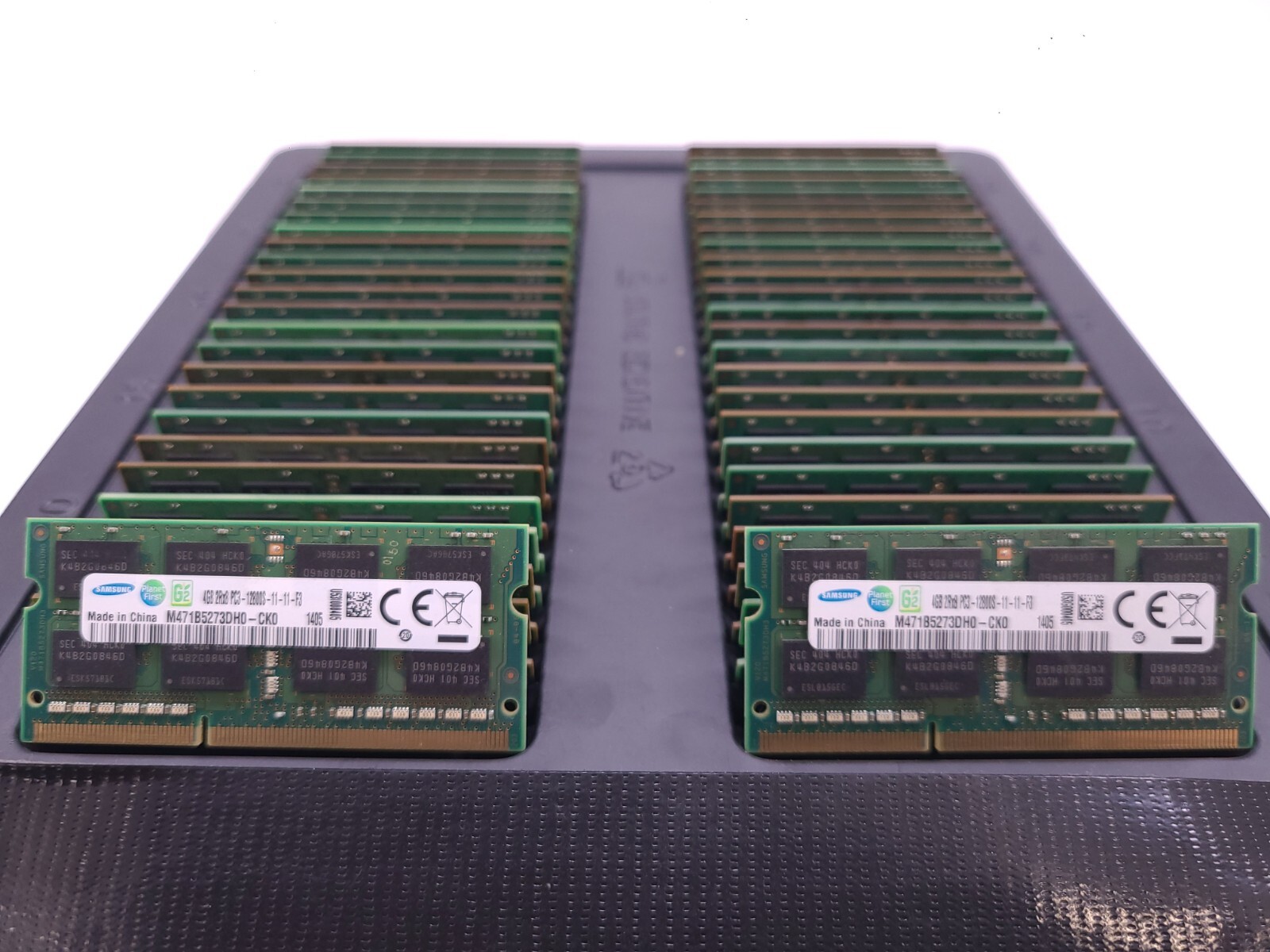 LOT 50 MAJOR BRAND 4GB 2Rx8 DDR3 PC3-12800 1600 NON ECC LAPTOP SODIMM MEMORY RAM