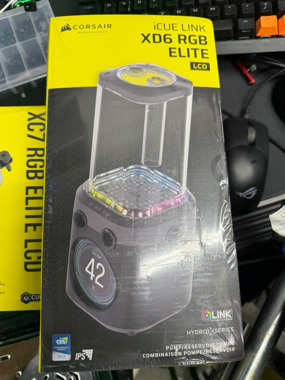 Corsair ICUE LINK XD6 RGB ELITE **LCD *** BLACK