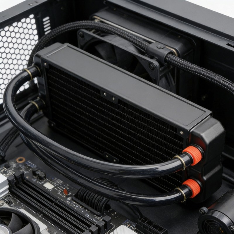Easy Installs Double Layer 45mm Thick Radiators For Computer Liquid Cooling