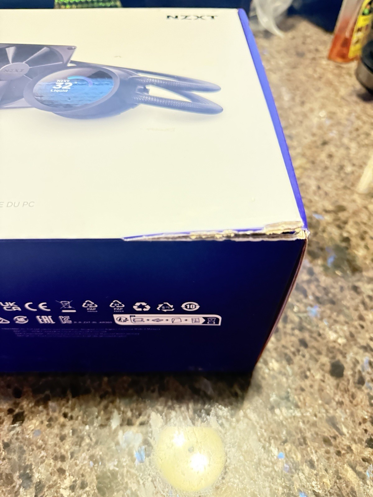 NZXT KRAKEN 240 Liquid CPU Cooler Model RL KN240 B1 for Intel and AMD AM4 AM5