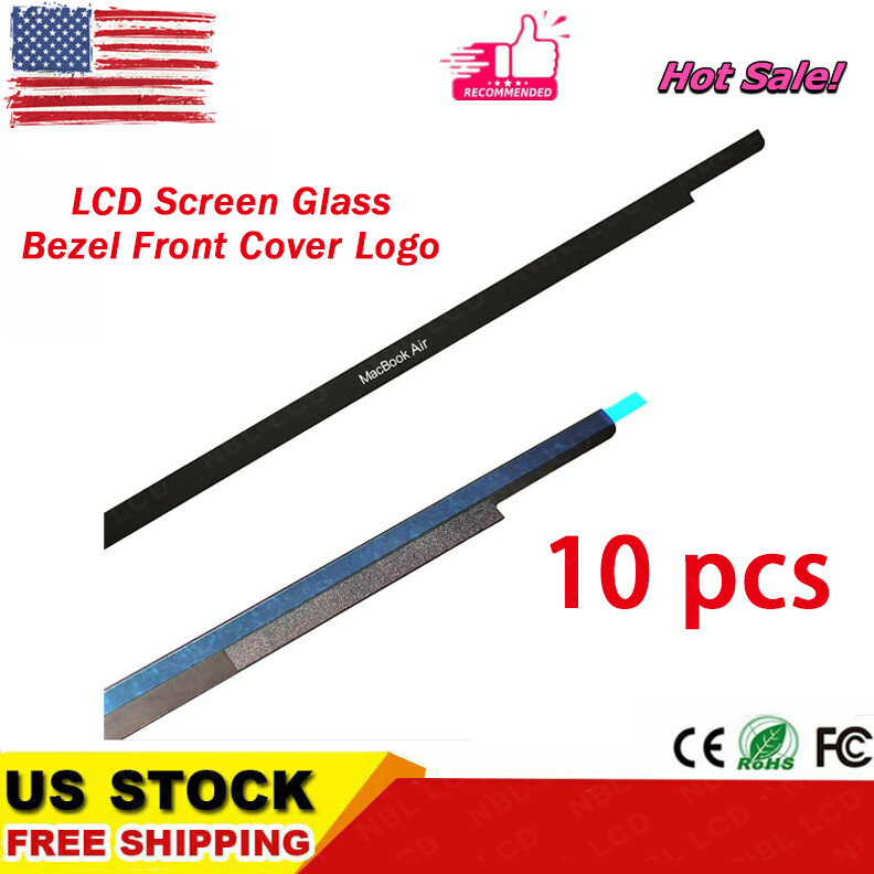 Front Glass Bezel Logo Trim For MacBook Air 13 A1932 A2179 A2337 2018 2019 2020
