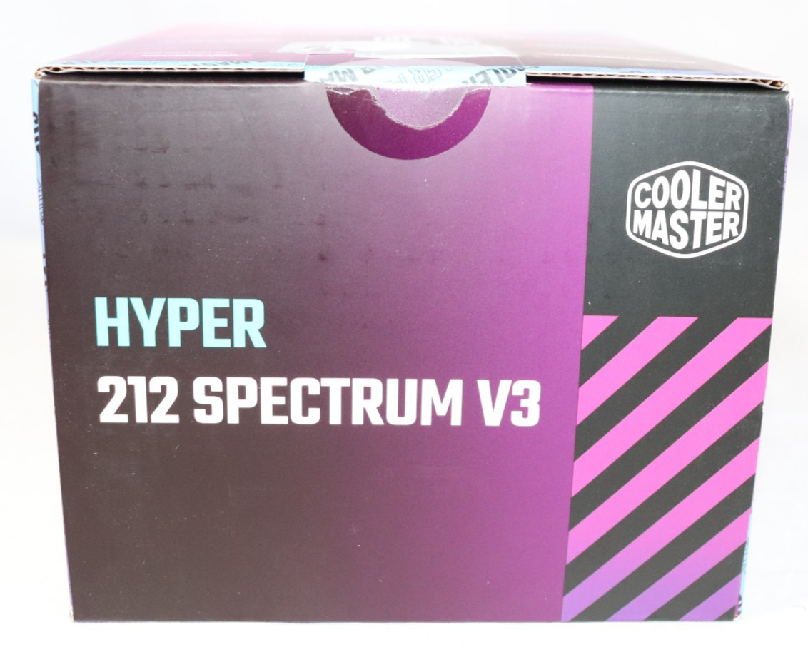 Cooler Master Hyper 212 Spectrum V3 ARGB CPU Cooler 120mm AM4/AM5/LGA 1700 &more
