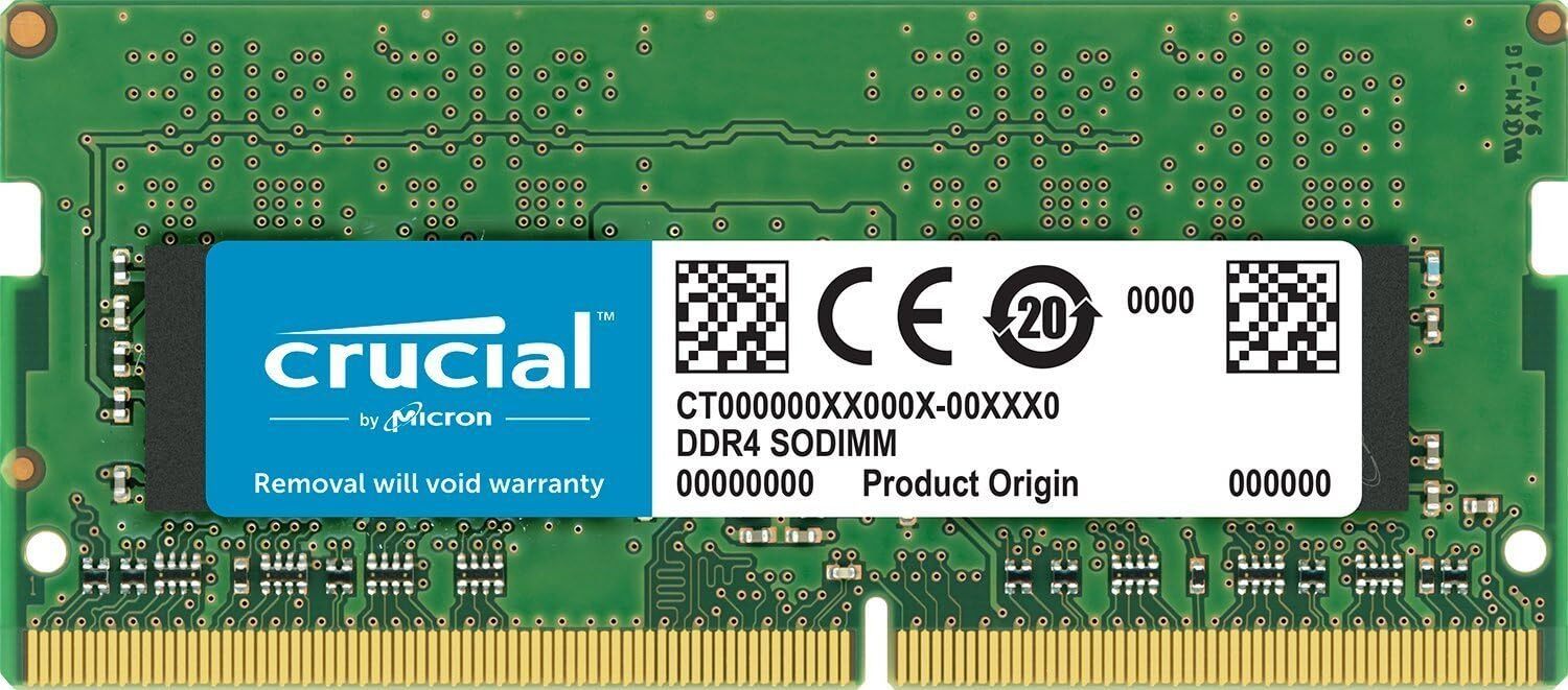 Crucial DDR4 8GB 3200 MHz PC4-25600 260-Pin SODIMM Notebook Memory RAM 1 x 8GB