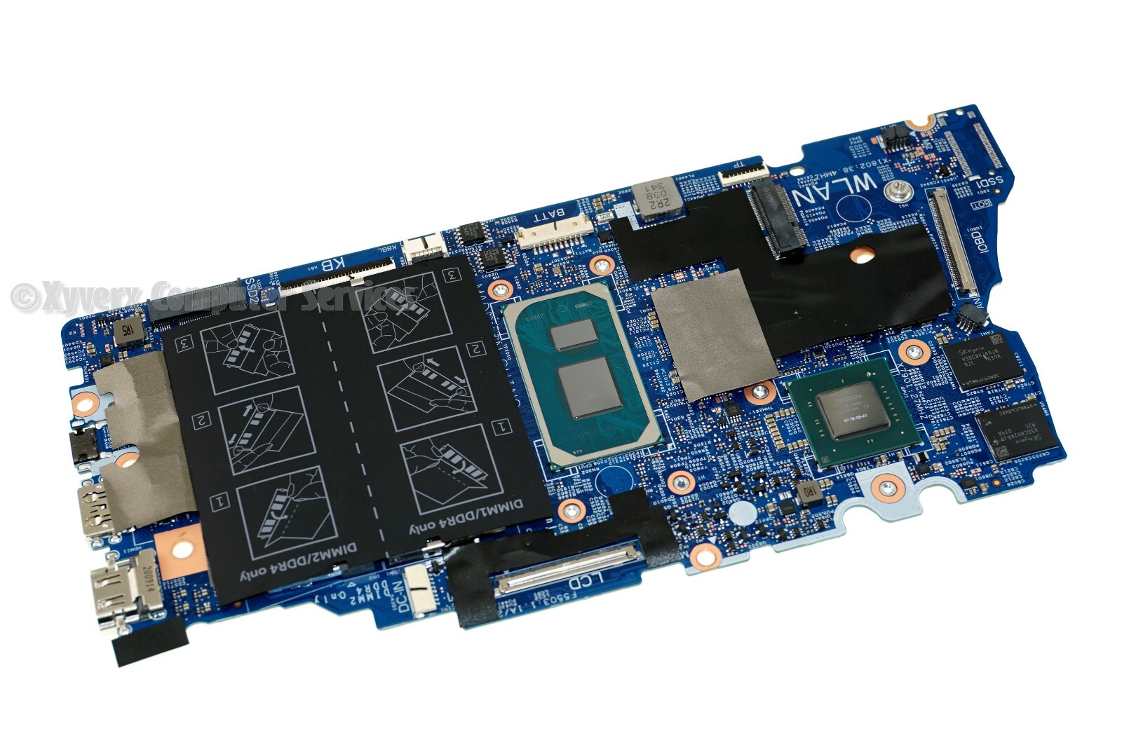 P47D9 OEM DELL MOTHERBOARD INTEL I7-11657 MX350 INSPIRON 7706 2N1 P98F (DE57)*
