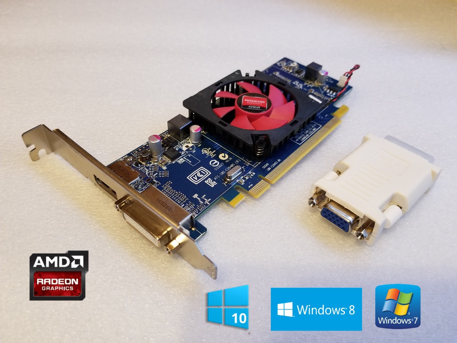 Windows 10 Dell Studio XPS 435T/9000 DVI 1GB HD Video Graphics Card 8, 7, XP