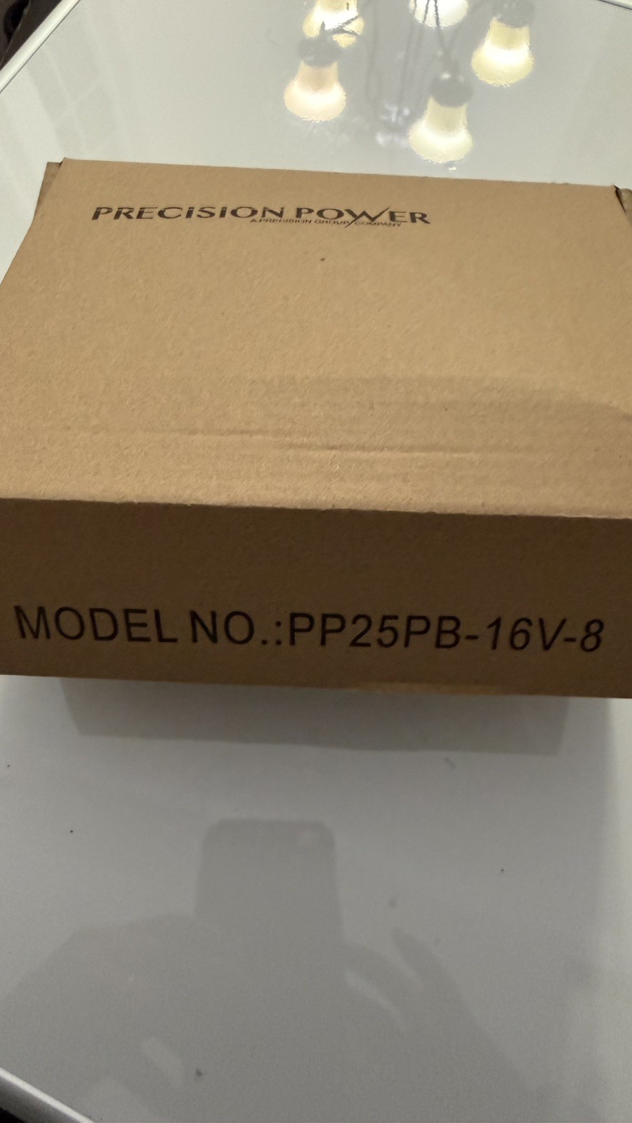 Precision Power PP25PB-16V-8 Power Supply 100V -240V 50/60 Hz