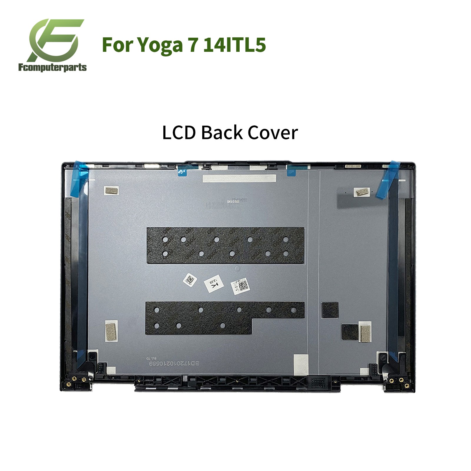 New LCD Back Cover For Lenovo Yoga 7-14ITL5 82BH 7-14ACN6 82N7 5CB1A08845 Gray