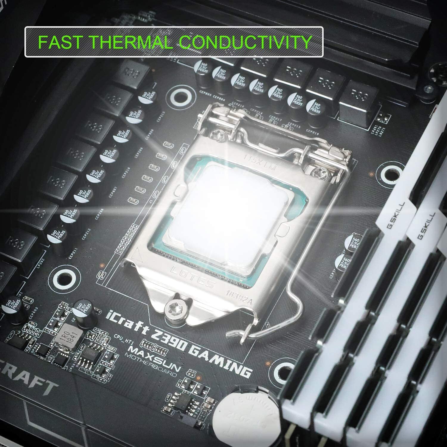 TR9X High Performance Thermal Grease CPU GPU Heatsink Compound Paste Syringe