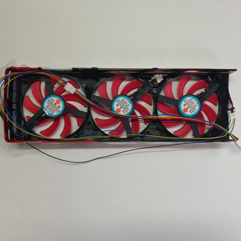 NVIDIA TESLA p40 m40 p100 v100 graphics card heat dissipation modification