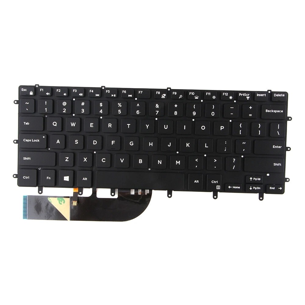 0GDT9F New For Dell XPS 15 9550 9560 9570 7590 Backlit Keyboard GDT9F USK
