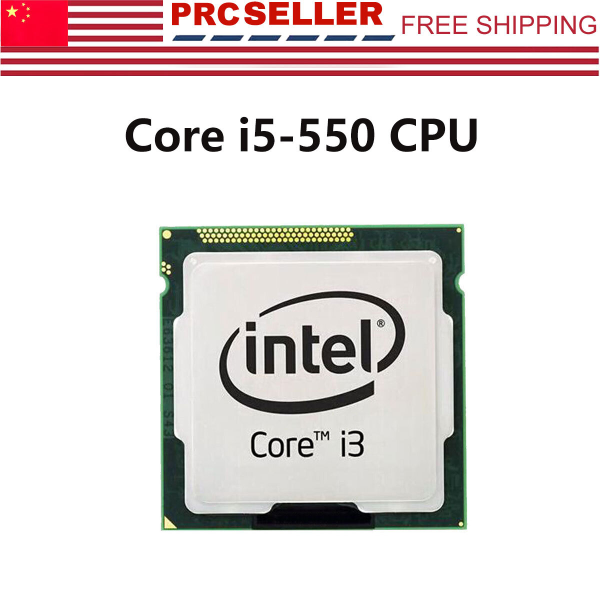 Intel Core i3-550 CPU Dual Core 3.2GHz 5.0GT/s 4MB LGA 1156 CPU Processor 73W