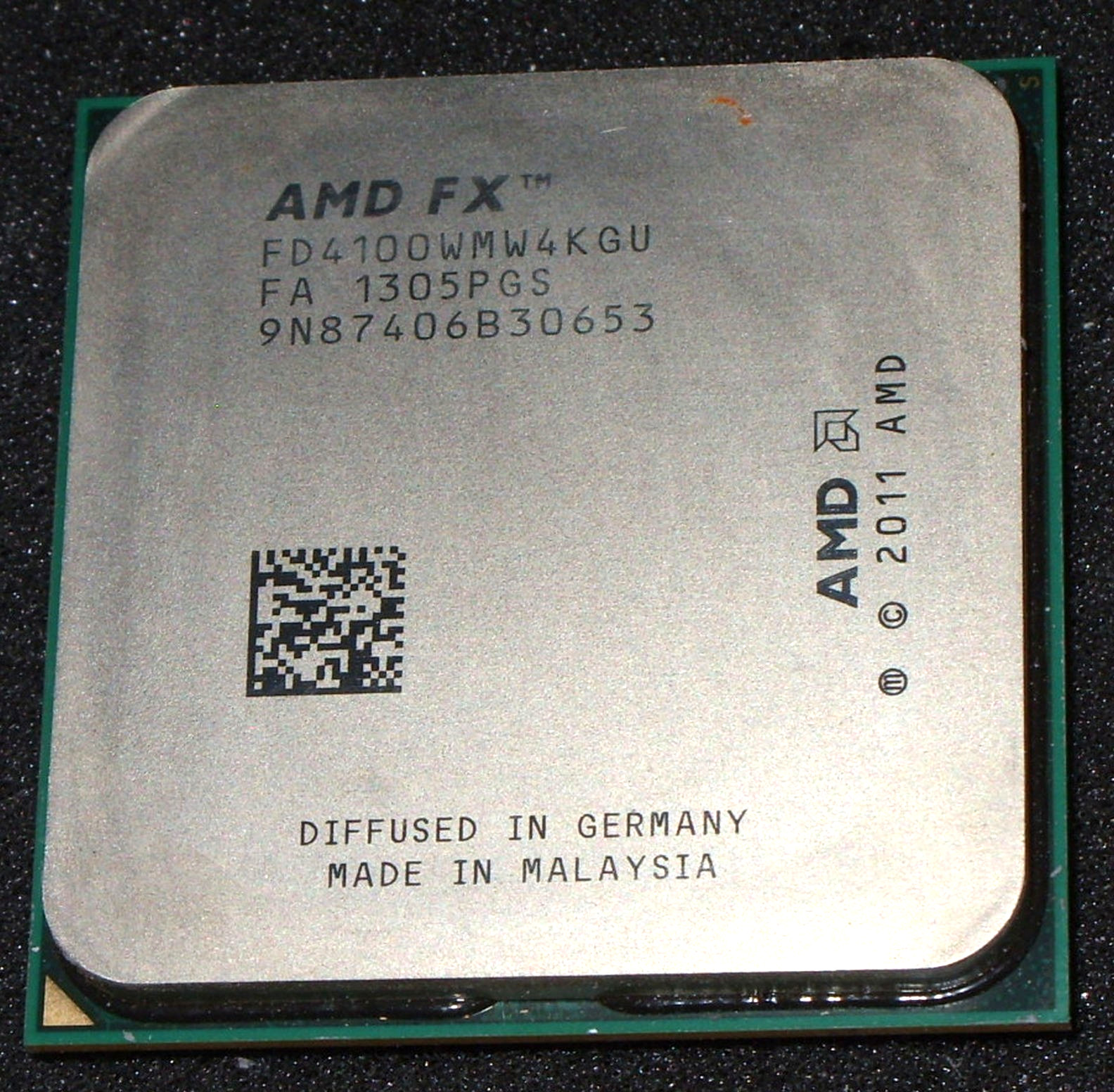 AMD FX-4100 3.6 GHz QUAD-CORE PROCESSOR, FD4100WMW4KGU, AM3+, US SELLER