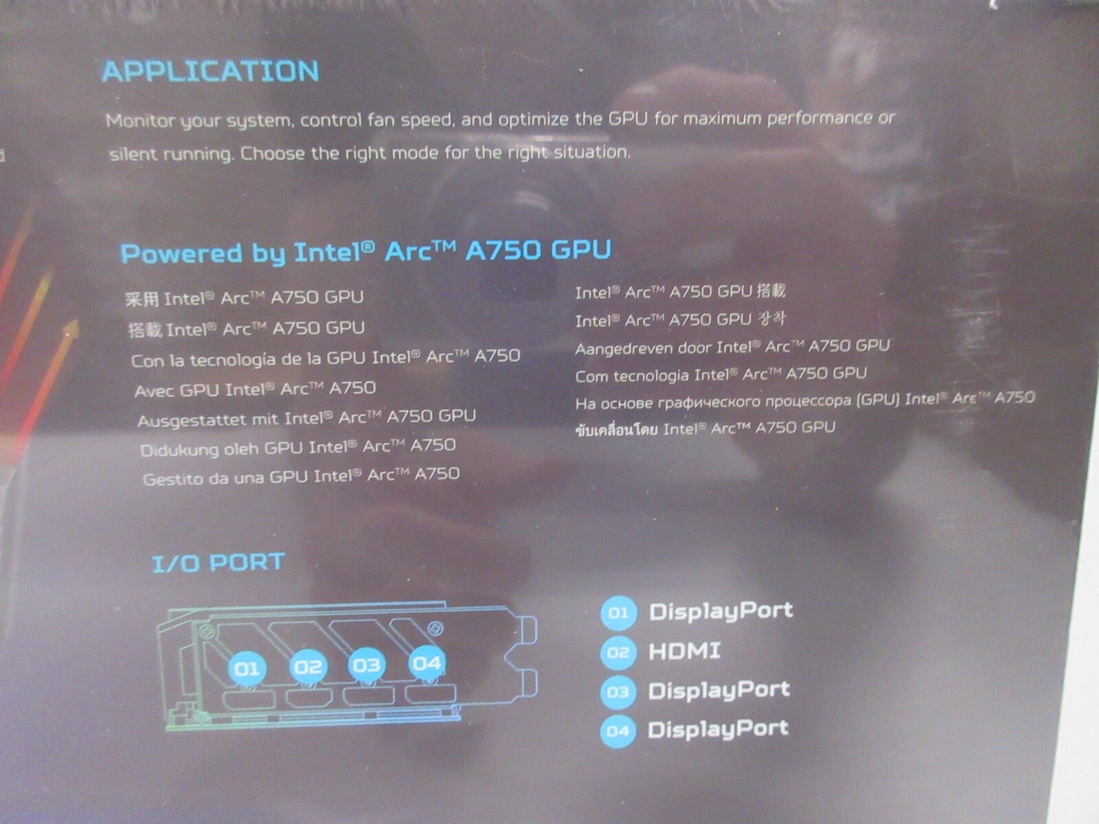 ACER Predator BiFrost Intel Arc A750 Overclocking Graphics Card 8GB GDDR6 NEW!!!