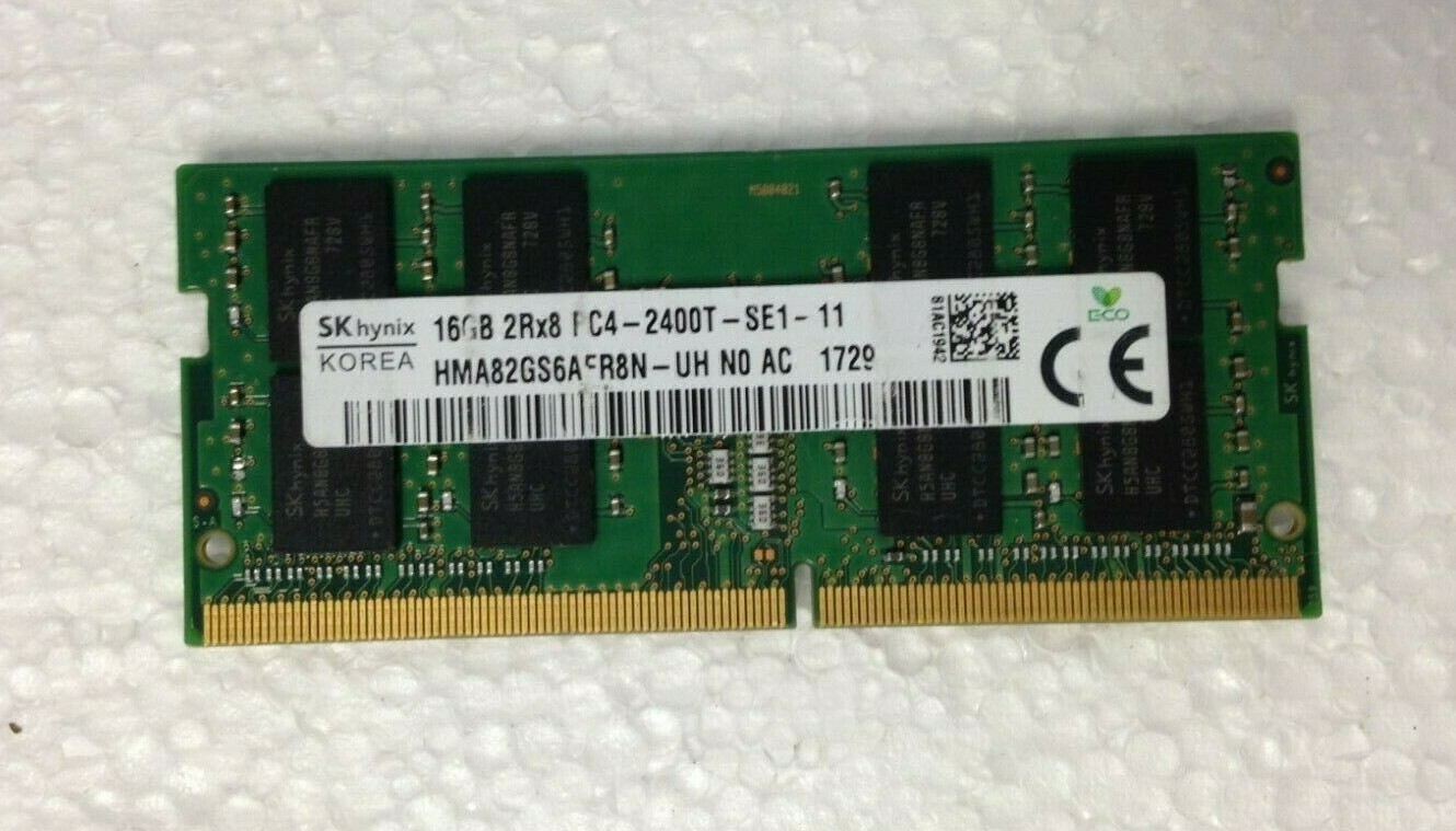 SK Hynix HMA82GS6AFR8N-UH 16GB 2Rx8 PC4-2400T Memory