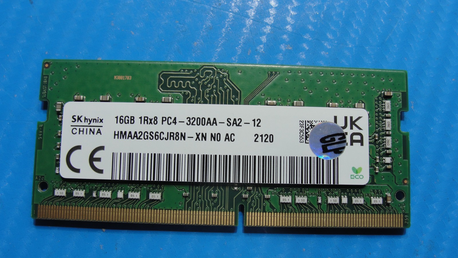 Dell 5520 SK Hynix 16GB 1Rx8 PC4-3200AA SO-DIMM Memory RAM HMAA2GS6CJR8N-XN