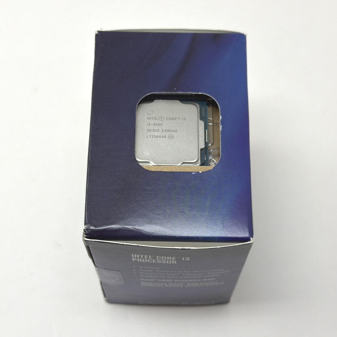 Intel Core i3 8100 LGA1151 3.6GHz Processor with Cooler Brand New Sealed