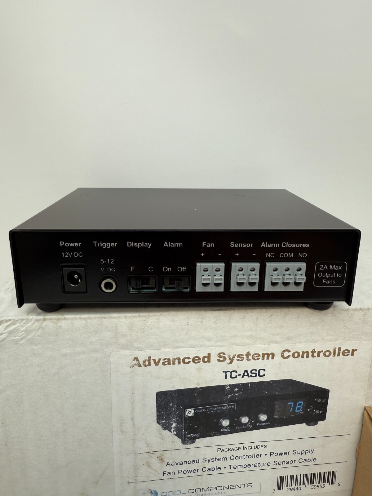 Cool Components Advanced System Controller TC-ASC Fan Controller