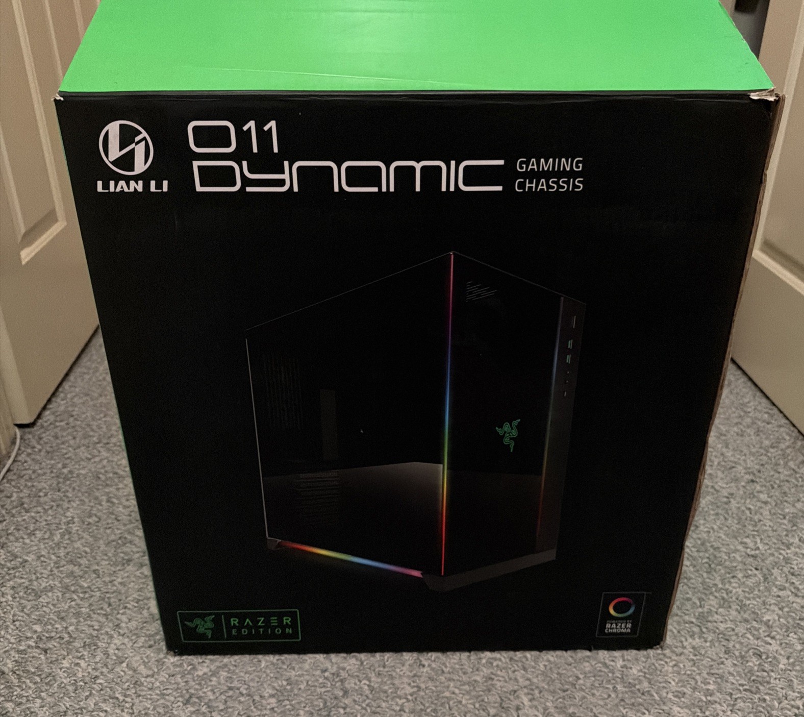 Lian Li PC-O11 Dynamic Razer Edition Computer Case USED